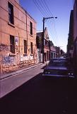 a old car in a melbourne backstreet