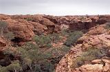 rock formations in kings canyon australias red centre
