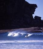 surfers on sydneys many eastern beaches