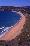a view of the sands of palm beach, sydney