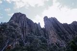 the organ pipes, a cliff face on the side of mt wellington