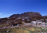 cradle mountain and footpath to the summit